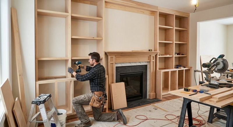 Built In Shelving Service in Fairfax, VA