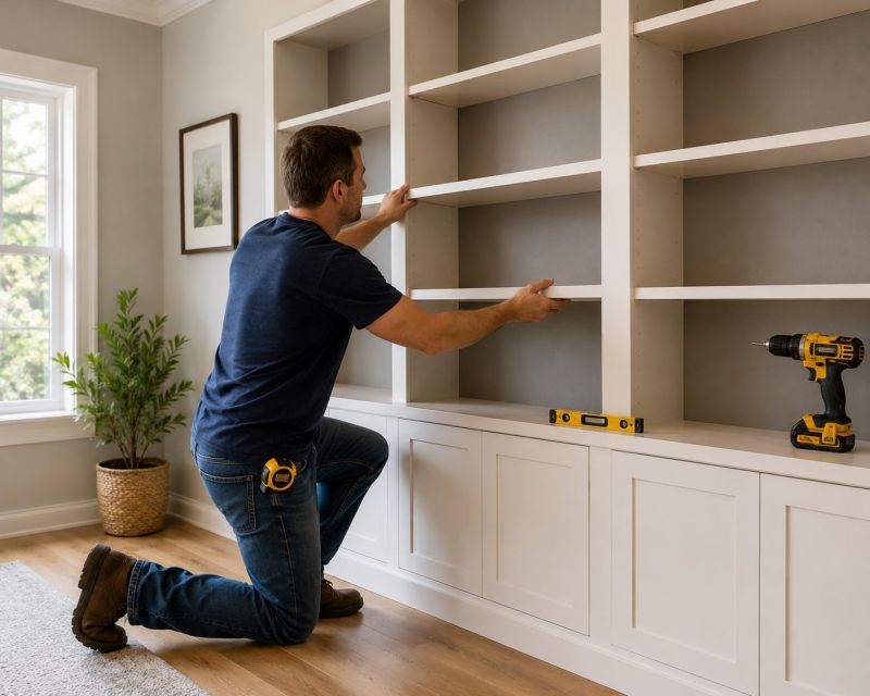 Custom Shelving Installation in Fairfax, VA