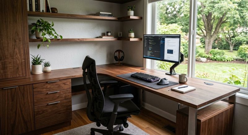 Built In Desk Installation in Raleigh, NC