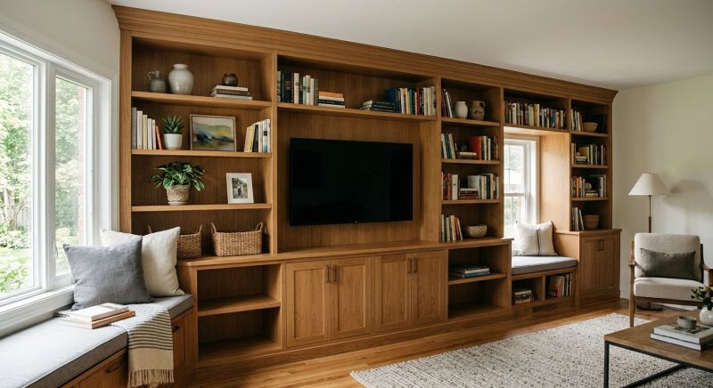 Built In Furniture Construction in Durham, NC