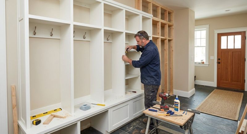 Builtin Cabinets Installation in Winston Salem, NC
